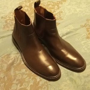Cole Haan Brown Leather Chelsea Boots